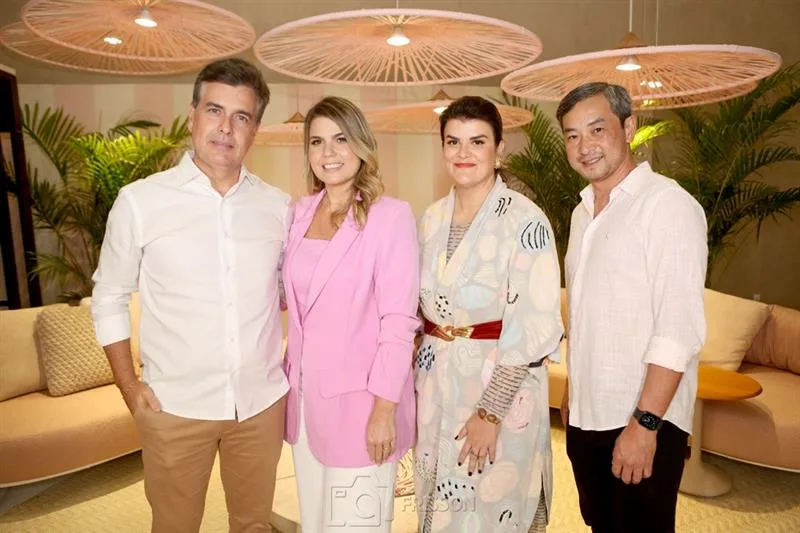 Alexandre Pereira, Liliane Meira, Juliana Pippi e Marcelo Yamasita