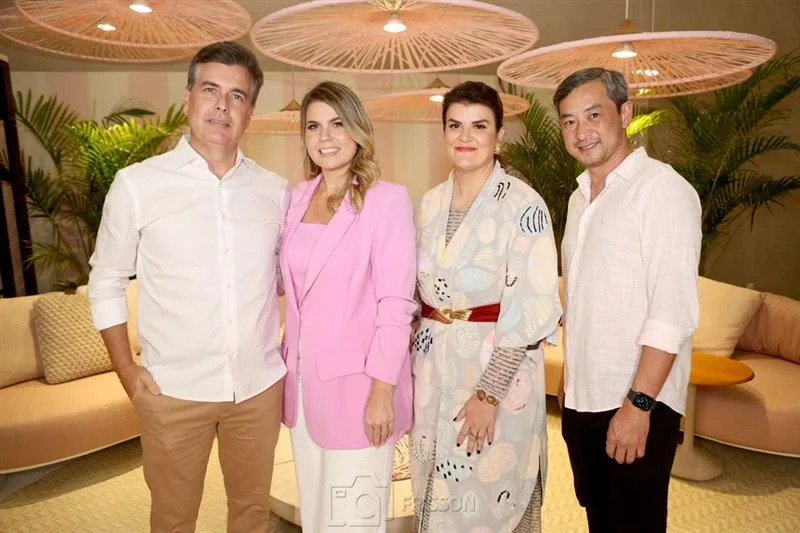 Alexandre Pereira, Liliane Meira, Juliana Pippi e Marcelo Yamasita