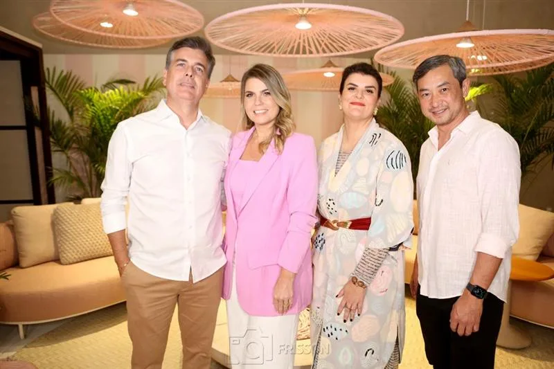 Alexandre Pereira, Liliane Meira, Juliana Pippi e Marcelo Yamasita