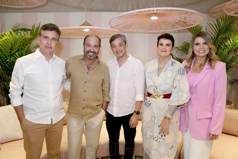 Alexandre Pereira, Marcus Novaes, Marcelo Yamasita, Juliana Pippi e Liliane Meira