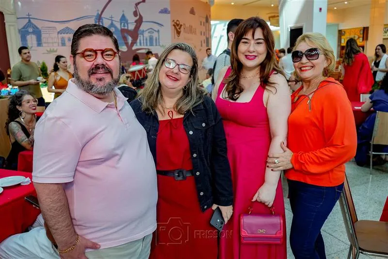 Andre Macedo, Kelly Garcia, Lia Pinheiro e Salete Araújo