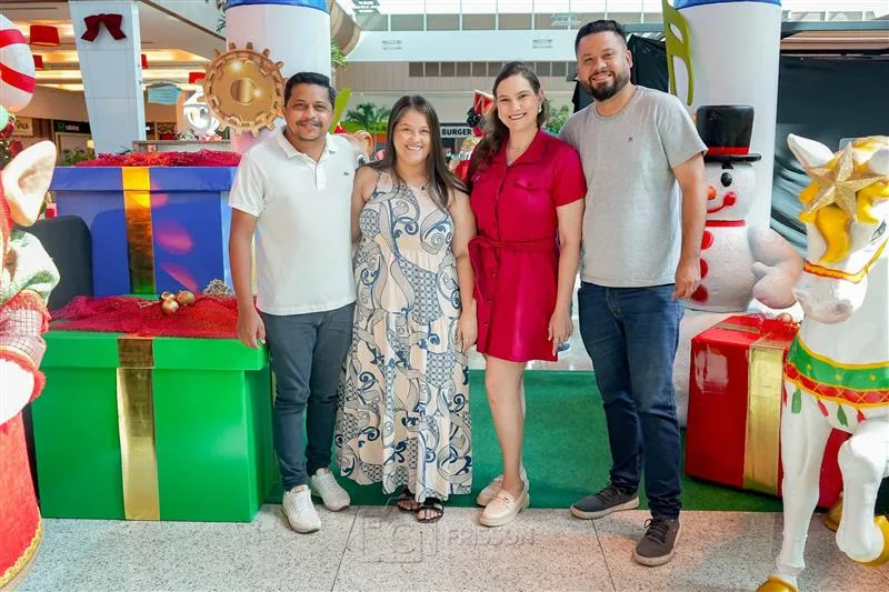 Batista Santos, Thalia Caboclo, Rafaella Pinto e Carlos Henrique