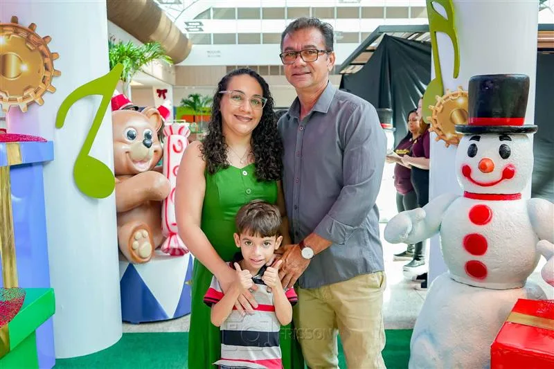 Carolina, Pedro e Francisco Viana
