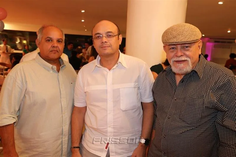 Carlos Frederico, Adriano Fiúza e Iran Câmara