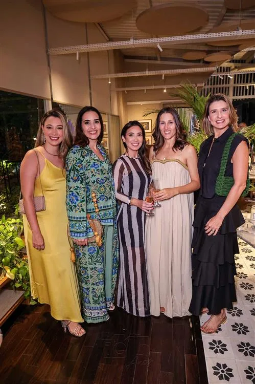 Gabriela Sobral, Tici Sanford, Renata Marinho, Brenda Rolim e Suzana Fiúza