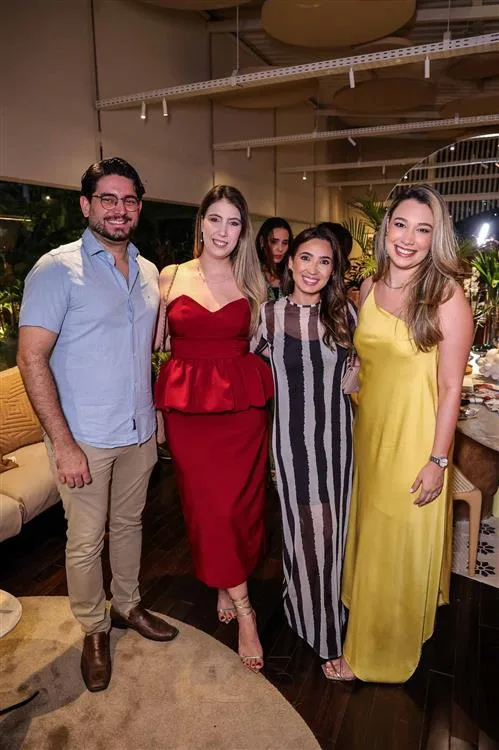 Leonardo e Amanda Rodrigues, Renata Marinho e Gabriella Sobral