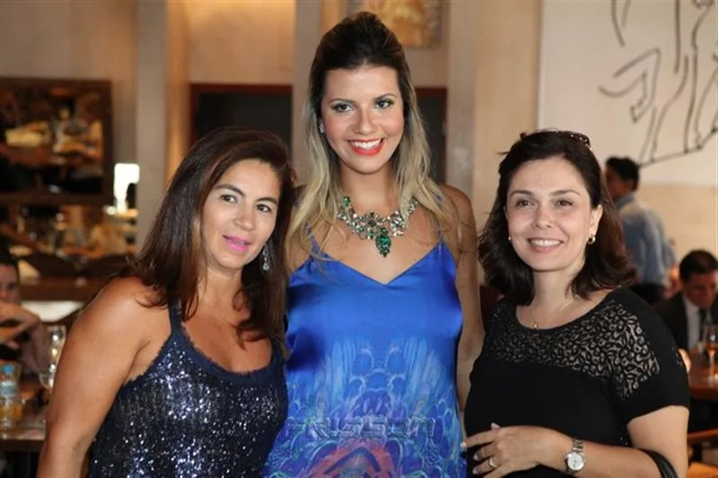 Fabiana, Anelisa Barreira e Suzana Pires