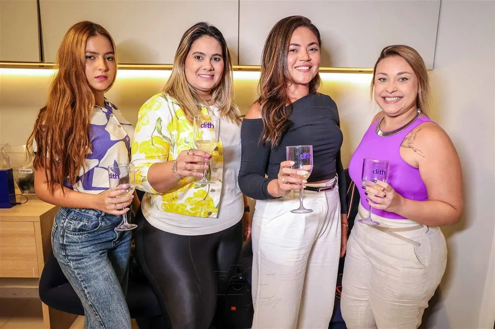 Bianca Santos, Itayna Marcelli, Camila Santos e Pauly Ribeiro