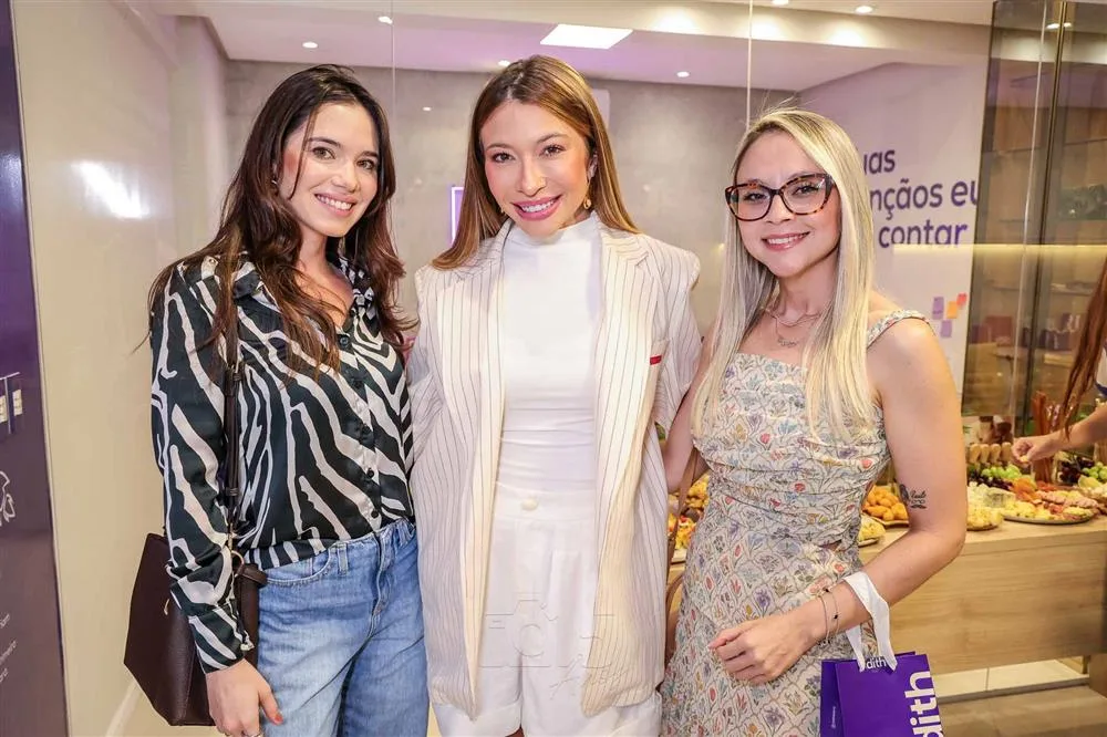 Camilla Andrade, Edith Gomes e Suyanne Freitas