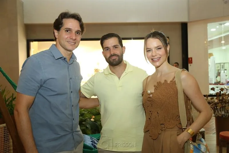 Benjamim Oliveira, Felipe Rocha e Paulinha Sampaio