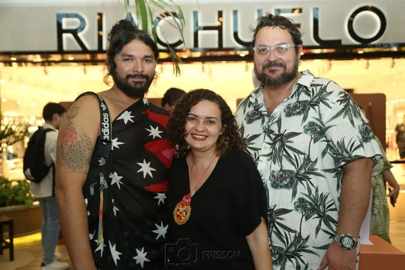 Diego Ferreira, Valeska Zuim e Ricardo Bessa