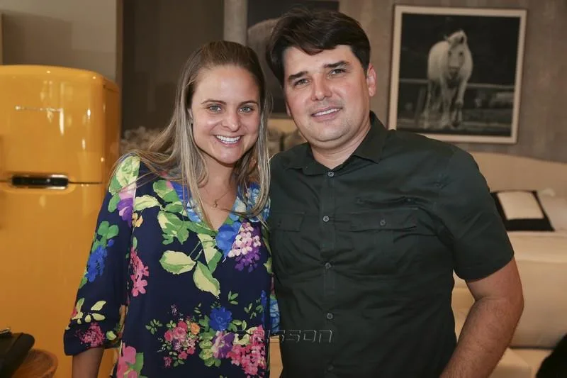 Ana Virginia Furlani e Salomão Nogueira