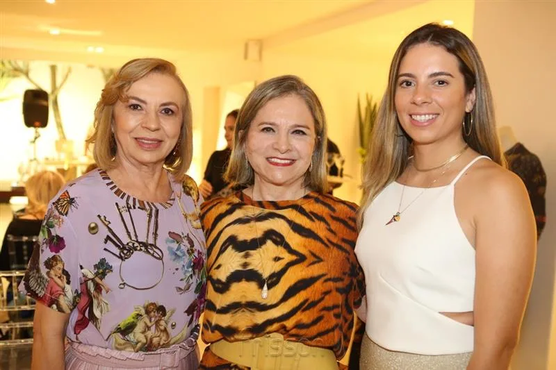 Fátima Silveira, Natercia Jereissati e Antonieta Lima