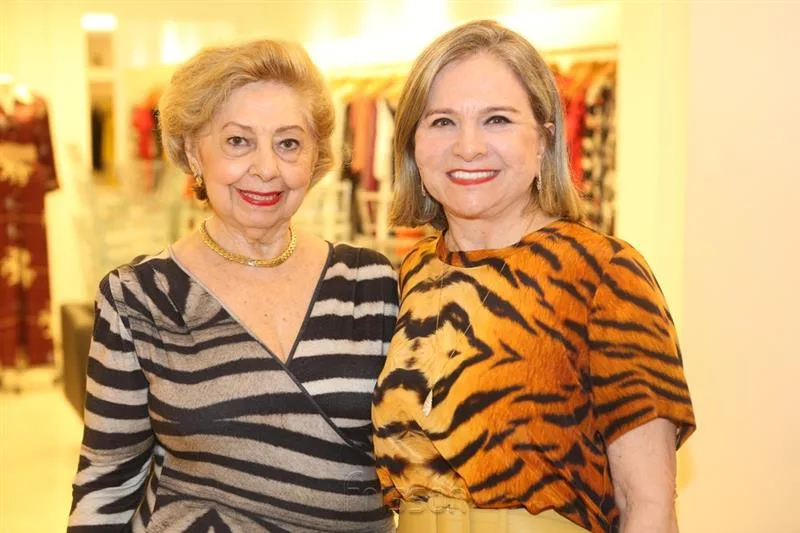Lúcia Pierre e Natercia Jereissati