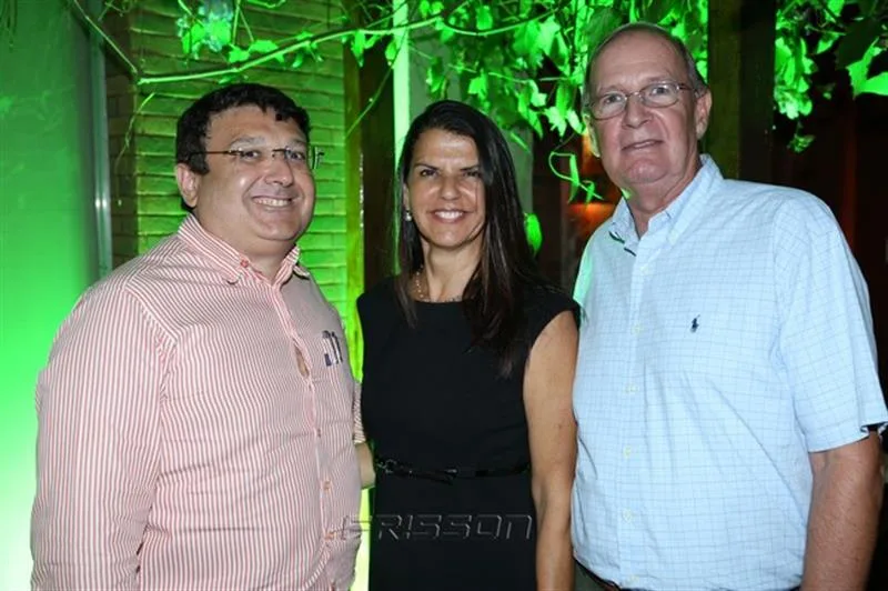 Aled Parry, Cristina Correia e Arthur Coughlin
