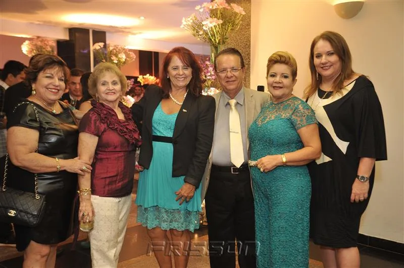 Bete Delboni, Marlene Cabral, Fátima Duarte, José Valdo, Marta Peixe e Luiziane Cavalcante