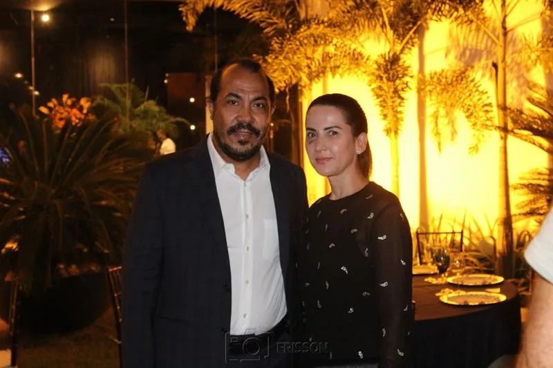 Antonio Almeida e Michelle Uchoas