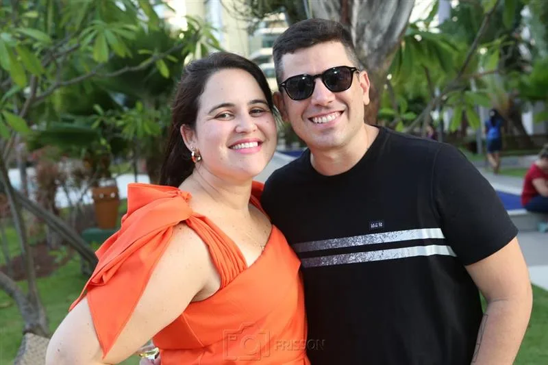 Barbara Teles e Ricardo Mattos