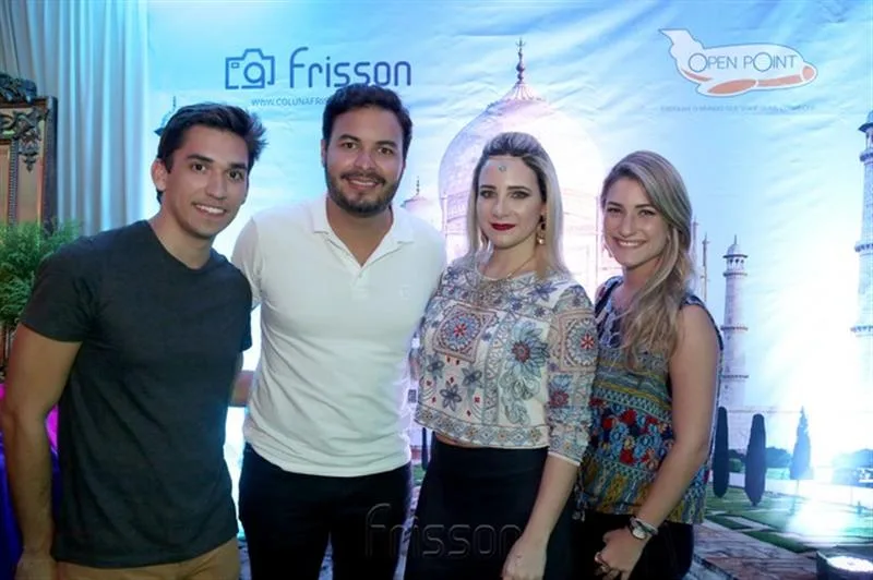 Bruno Parente, Vinícius Machado, Gaida Dias e Bruna Magalhaes
