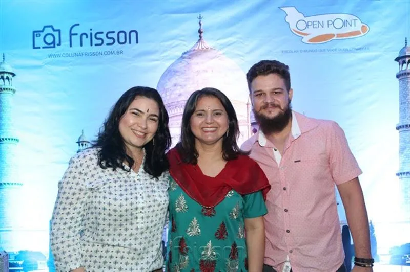 Cristina Fontenelle, Cely Sena e Jairton Alencar