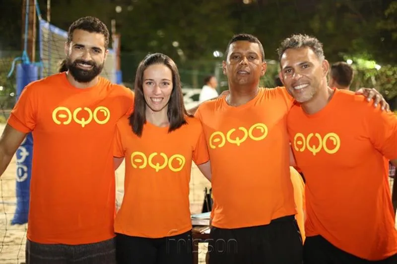 Jonathan Moreira, Ticiane Pimentel, Dejan Cipriano e Elmer Calves