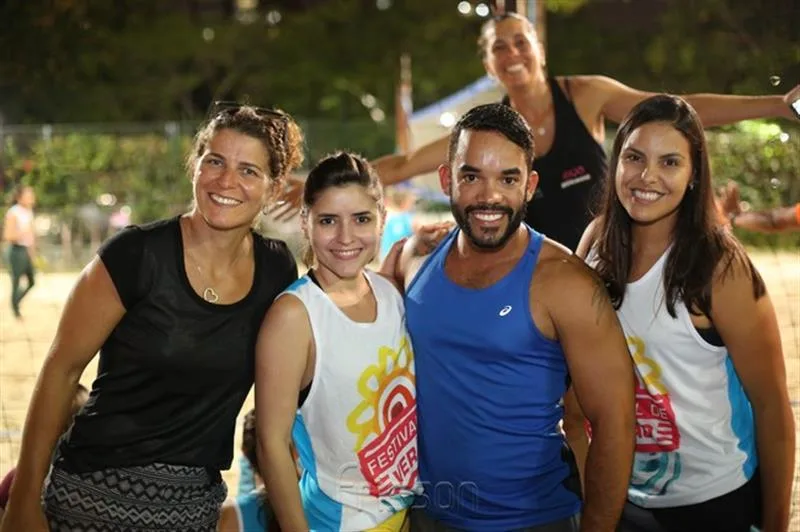 Larissa França, Samata Ribeiro, David Lima e lorena Becco