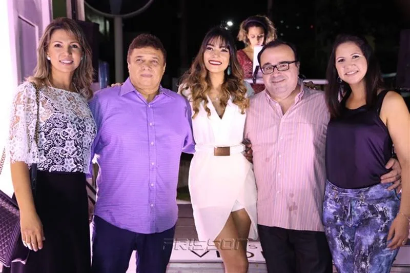 Ana Paula Pinto, Marcelo Carlos, Carol Pinto, Eduardo e Joyce Camurça