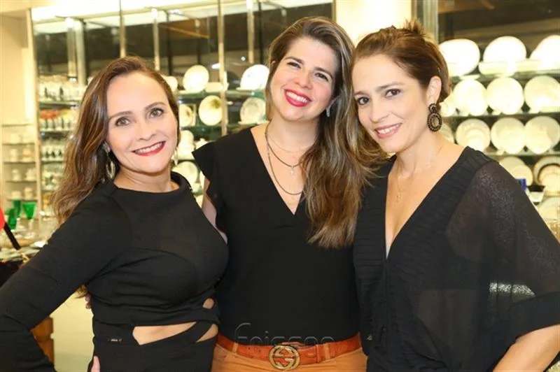 Andrea Cunha, Danielle Leitão e Fabiola Fonseca