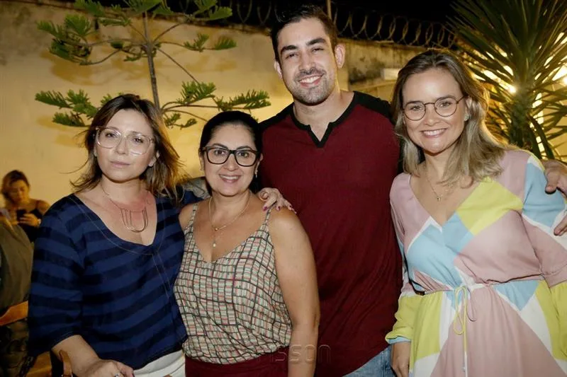 Candida Lopes. Helena Silveira, João Gifone e Juliana Pessoa