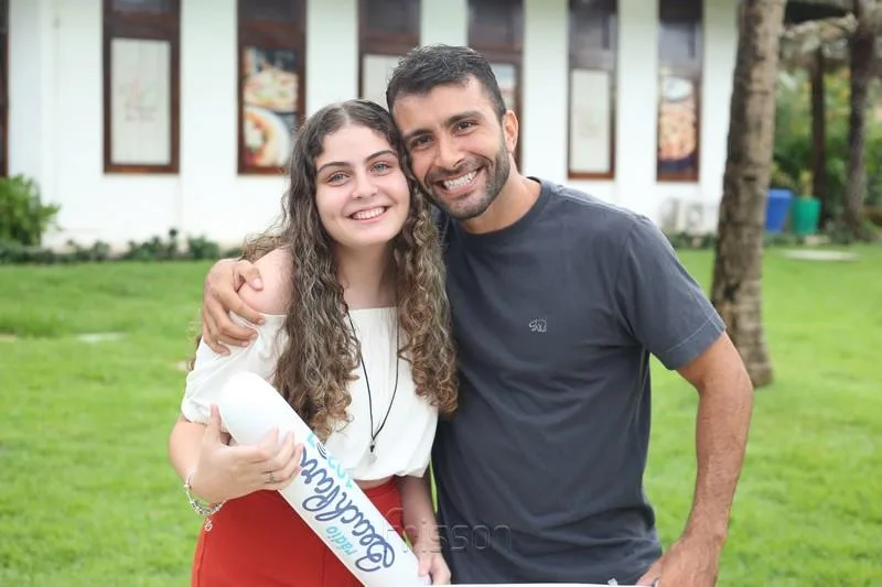 Agnes Barbosa e Aristóteles Ribeiro
