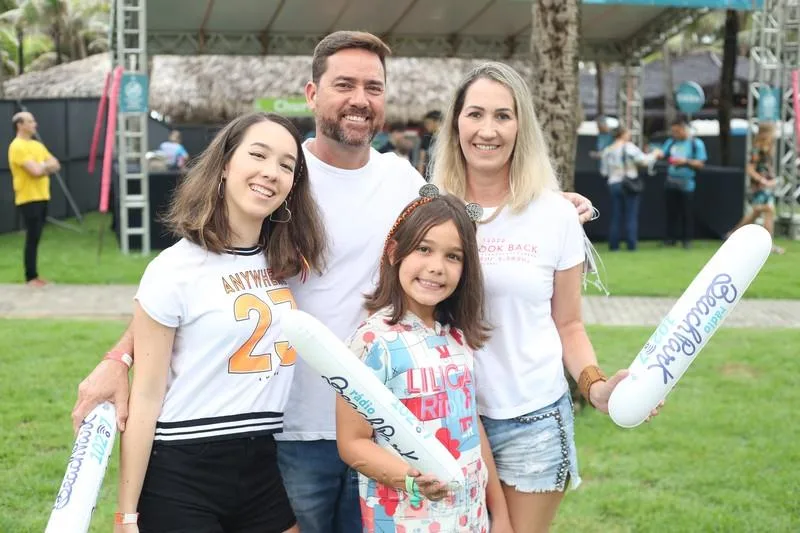 Bruna, Klara, Gilmar e Dolores Bueno