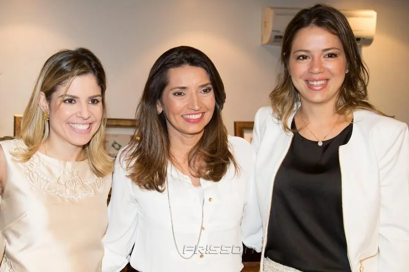 Caro Bezerra, Márcia Travessoni e Onélia Santana