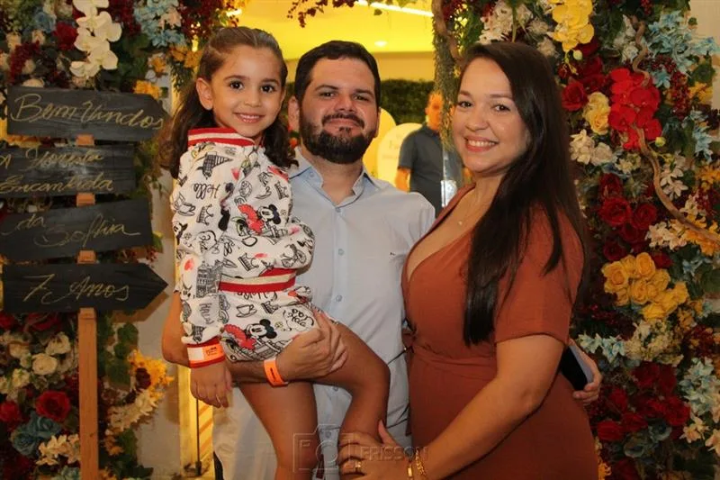 Anna Luiza, João Italo e Sanizia Faustino