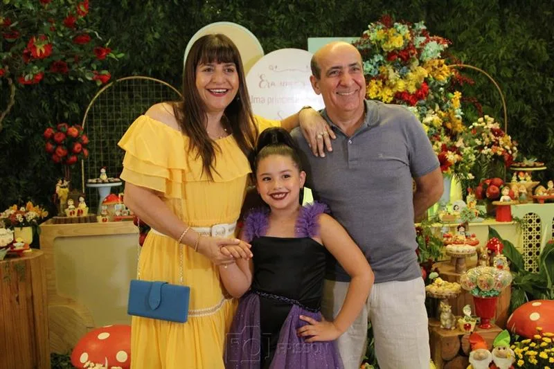 Cida Lemos, Sophia Eldo e Manuel Ferreira