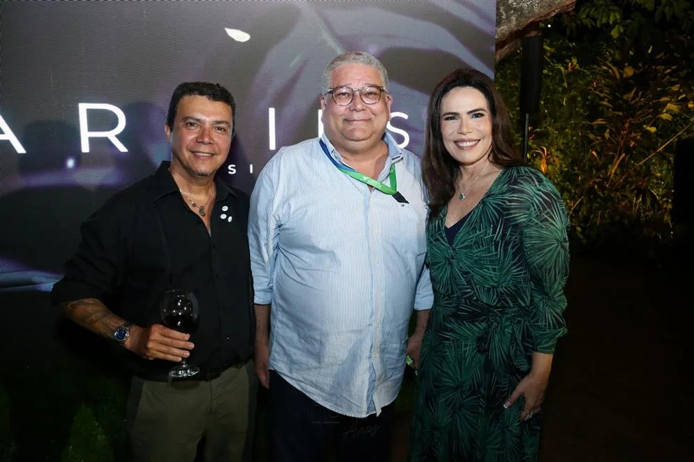 Abner Rios, Ivan Rommel e Andréa Rios Montenegro