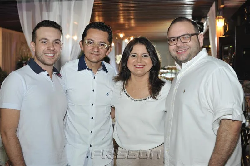 Abrão Sales, Eduardo Galdino, Cely Sena e Victor Costa