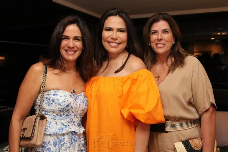 Ana Virgínia Martins, Andreia Rios e Nara Accioly
