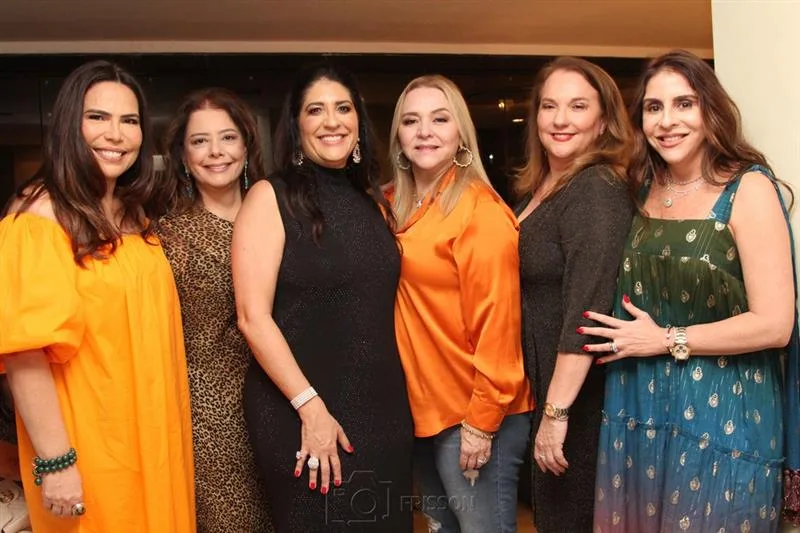 Andrea Rios, Claudia Gradvohl, Elisa Oliveira, Sandra Fujita, Luiziane Cavalcante e Cristiane Faria