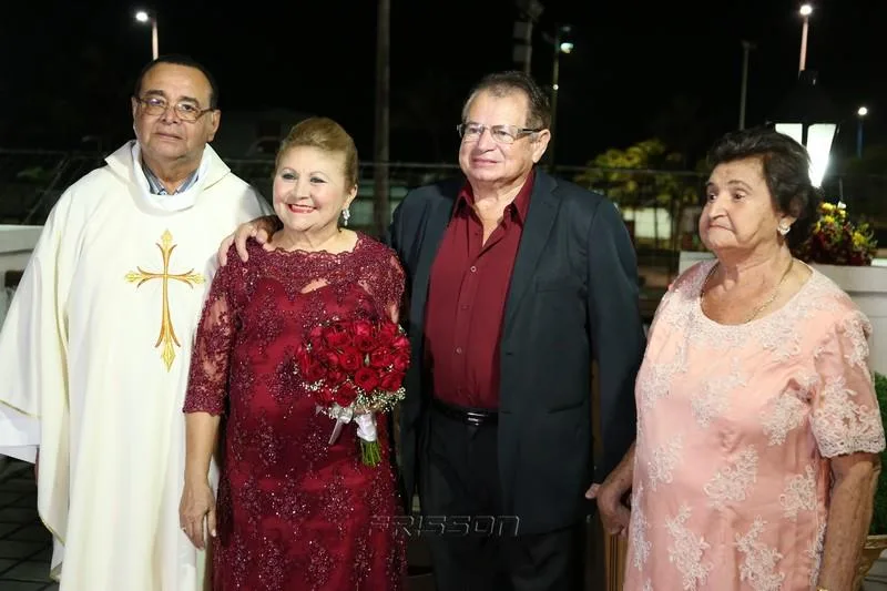 Bodas de Rubi de Neudes e Marluce Aragão
