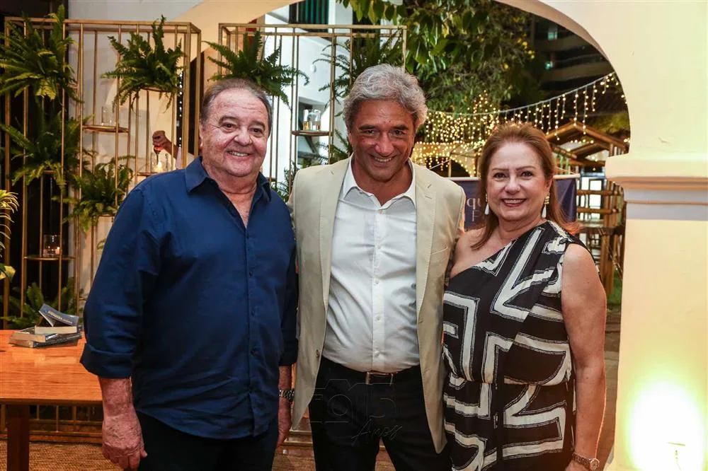 Chiquinho Aragão, Roberto Mandetta e Cristina Aragão