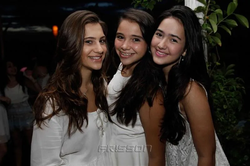 Giulia Tessarro, Camila Girão e Eduarda Santana