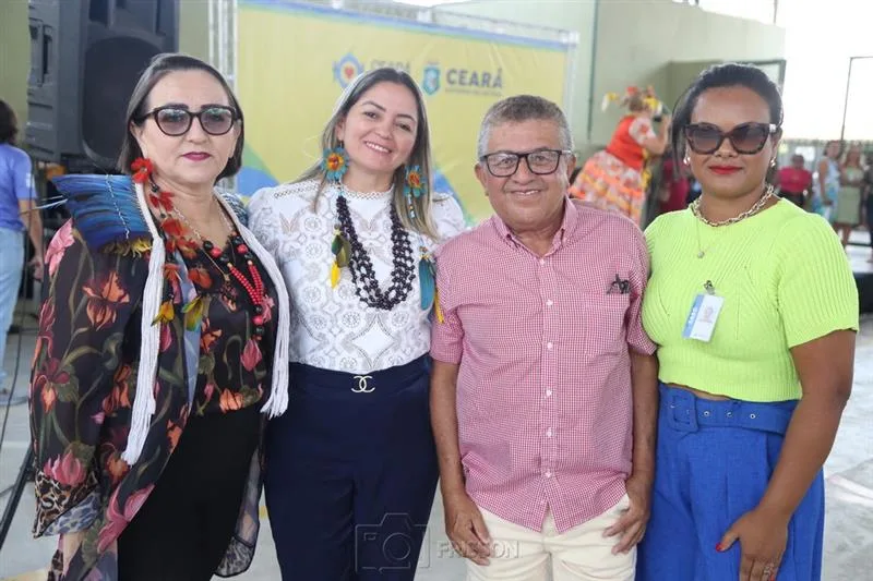 Claudia Itaguari, Mara Araújo, Hélio e Lia Tavares