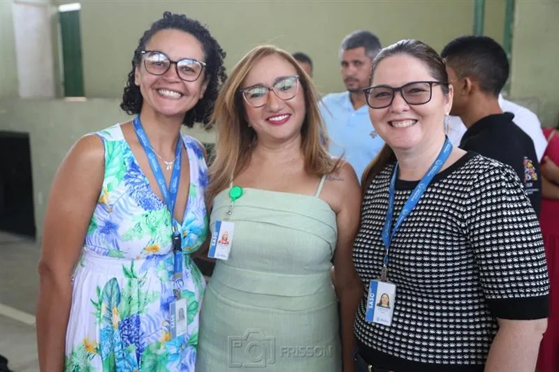 Daniella Damasceno, Maurenir Almeida e Eliane Aguiar