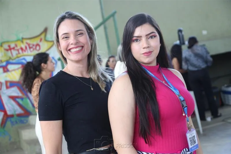 Elizângela Nunes e Amanda Alves