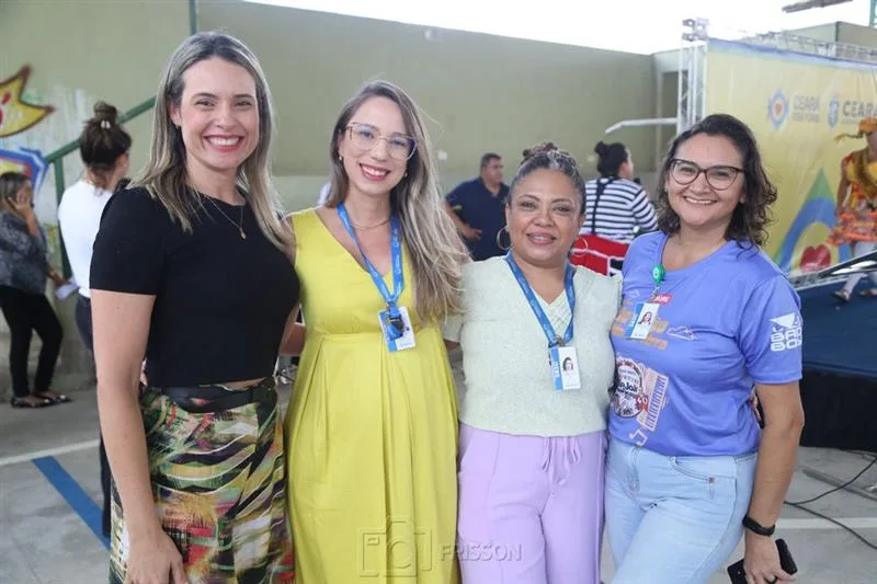 Elizângela Nunes, Josabete Cacau, Leiriane Araújo e Glauciane Oliveira