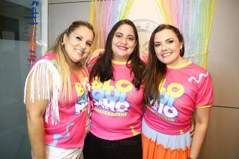 Andréia Maia, Lourene Rabelo e Flimeria Ferreira