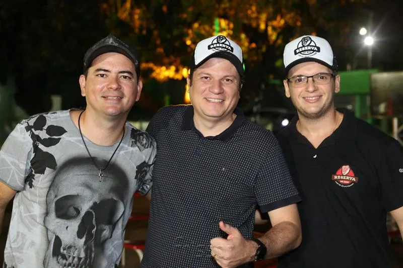 Diego Oliveira, Boanerges Jathay e Andre Victor