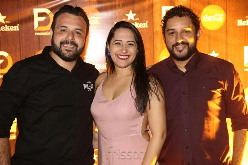 Ednardo Alencar, Laura Manuelle e Bruno Rodrigues