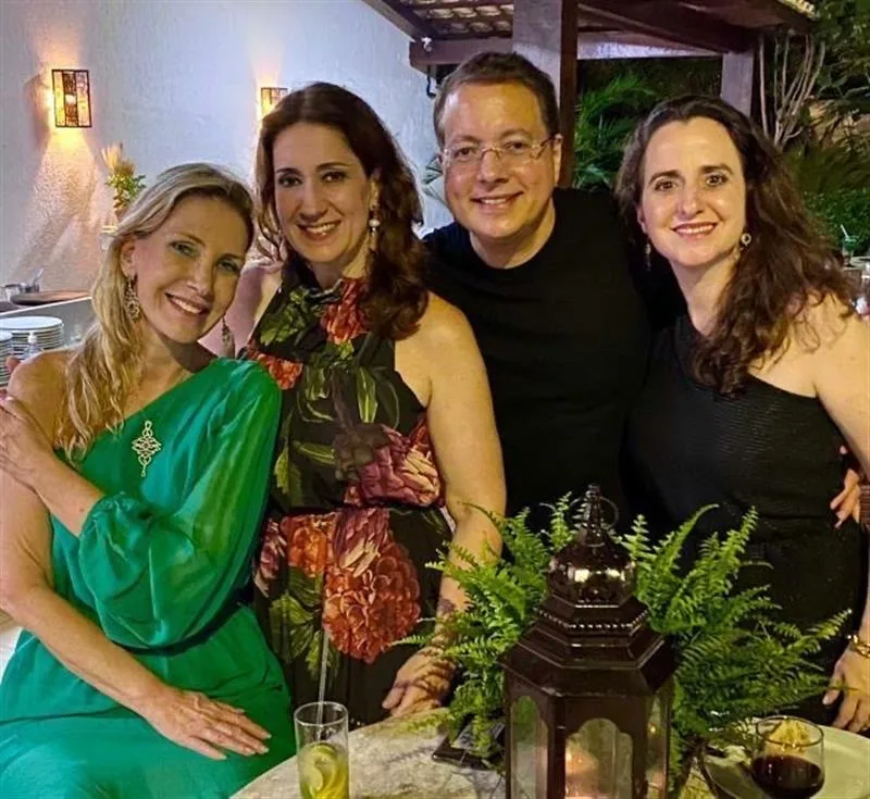 Marjorie Marshall, Vivian Albuquerque, Rodrigo Barroso e Fernanda