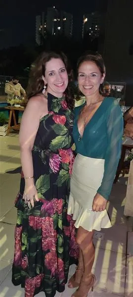 Vivian Albuquerque e Sarinha Lessa